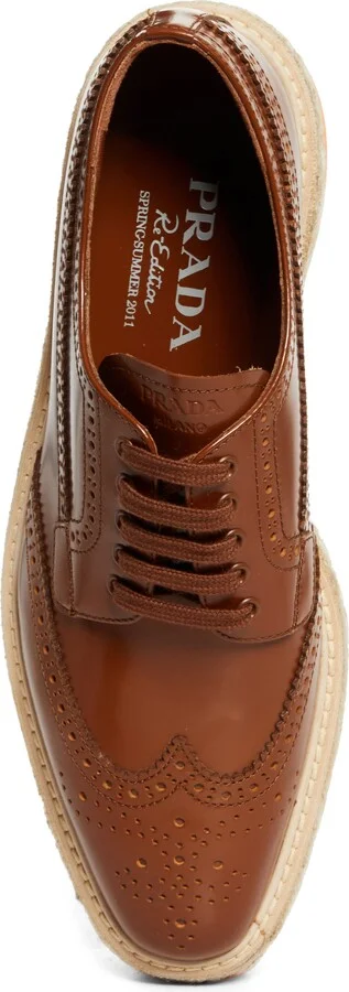 Re-Edition 2011 Platform Wingtip Oxford - Image 6