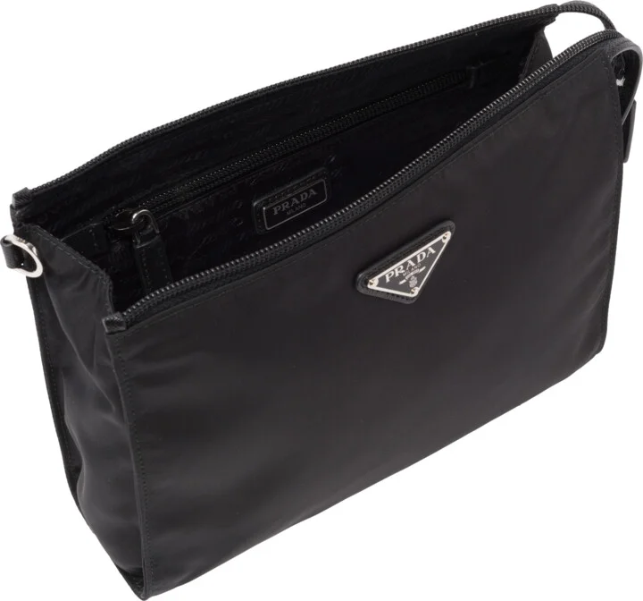 Re-Nylon and Saffiano leather necessaire - Image 3