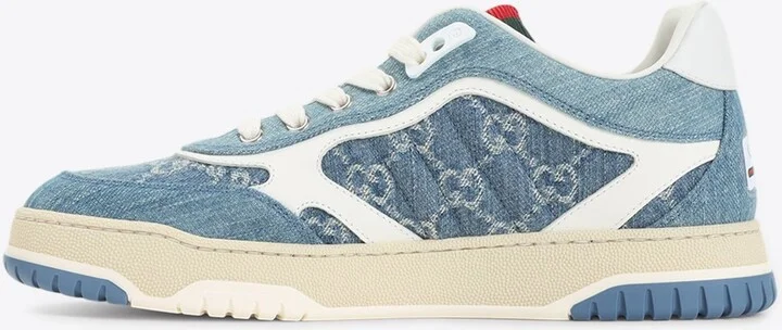 Re-Web Low-Top Denim Sneakers - Image 2