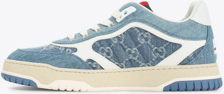 Re-Web Low-Top Denim Sneakers - Image 2