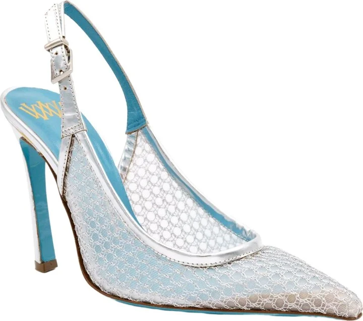 Rea Mesh Slingback