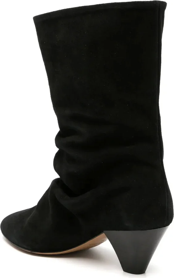 Reachi 50mm suede ankle boots - Image 3