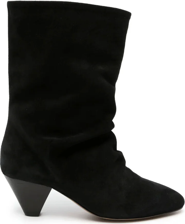 Reachi 50mm suede ankle boots