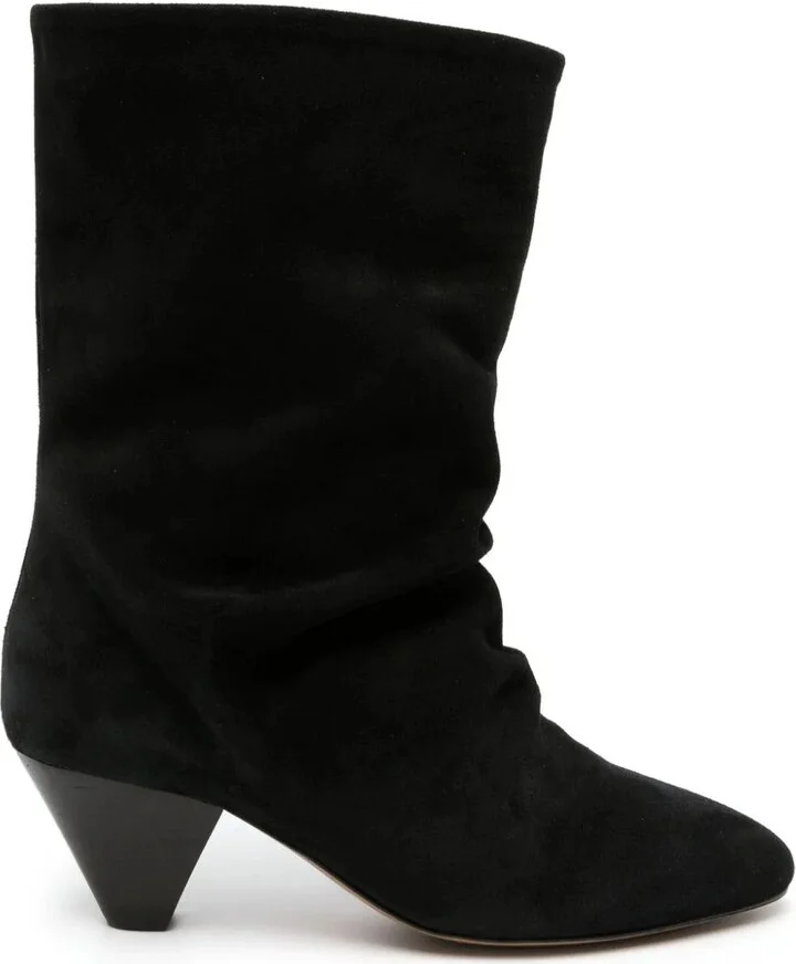 Reachi 50mm Suede Ankle Boots