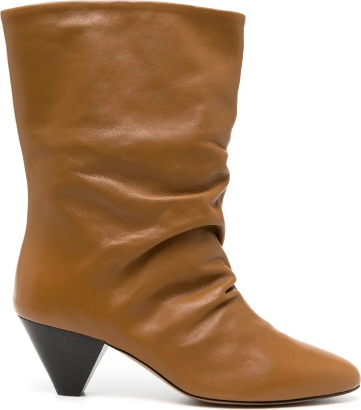 Reachi leather boots