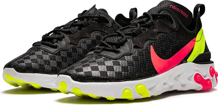 React Element 55 "Black/Flash Crimson" sneakers - Image 2