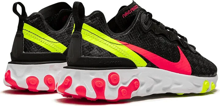 React Element 55 "Black/Flash Crimson" sneakers - Image 3