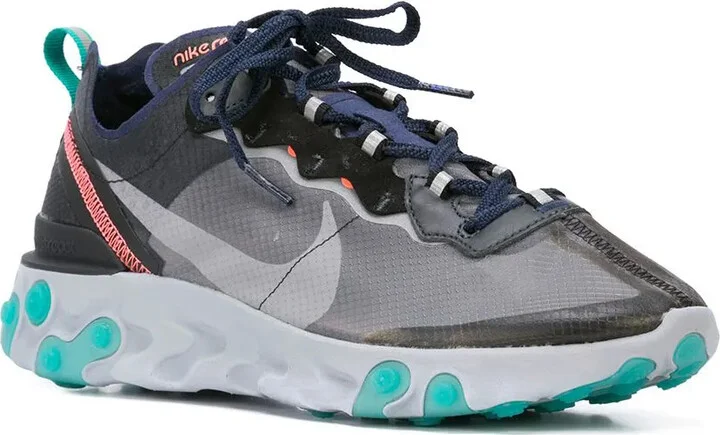 React Element 87 "Black/Midnight Navy" sneakers - Image 2
