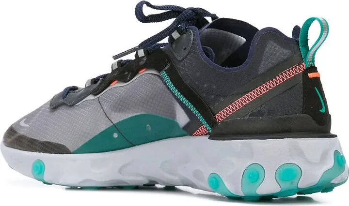 React Element 87 "Black/Midnight Navy" sneakers - Image 3