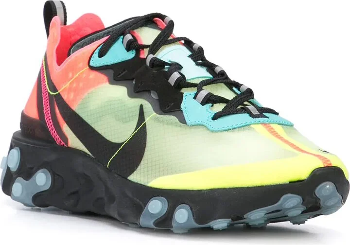 React Element 87 "Volt/Racer Pink" sneakers - Image 2