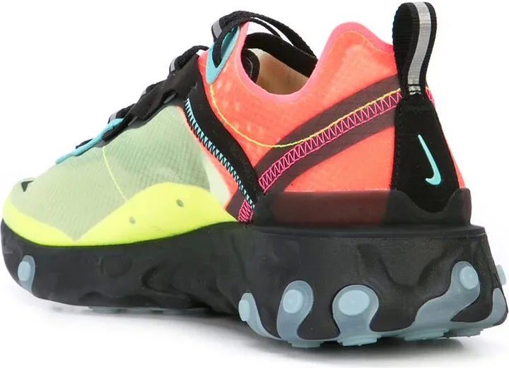 React Element 87 "Volt/Racer Pink" sneakers - Image 3