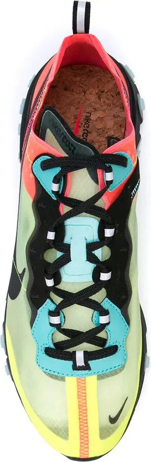 React Element 87 "Volt/Racer Pink" sneakers - Image 4