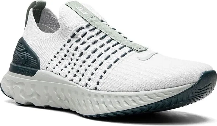 React Phantom Run Flyknit 2 "Platinum Tint/Dark Teal Green" sneakers - Image 2