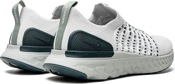 React Phantom Run Flyknit 2 "Platinum Tint/Dark Teal Green" sneakers - Image 3