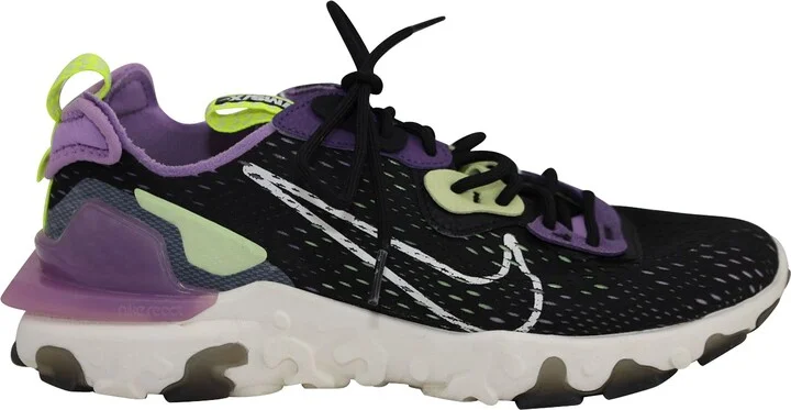 React Vision Sneakers in Gravity Purple Volt Synthetic