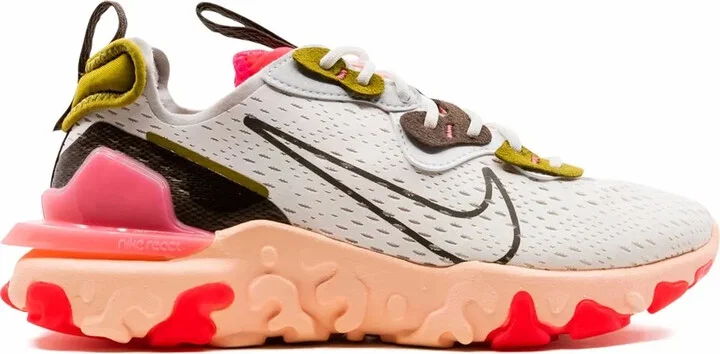 React Vision "Summit White/Siren Red" sneakers
