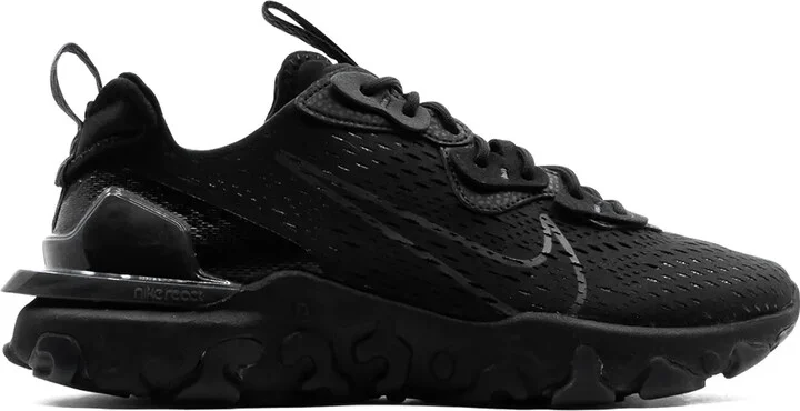 React Vision "Triple Black" sneakers