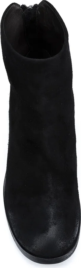 Rear Zip Ankle Boots - Image 4