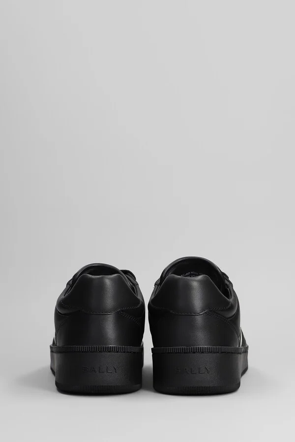Rebby Sneakers In Black Leather - Image 4