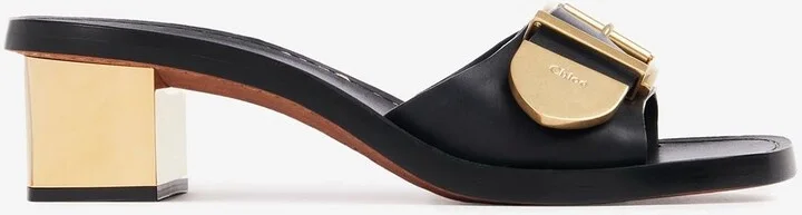 Rebecca 45 Leather Mule