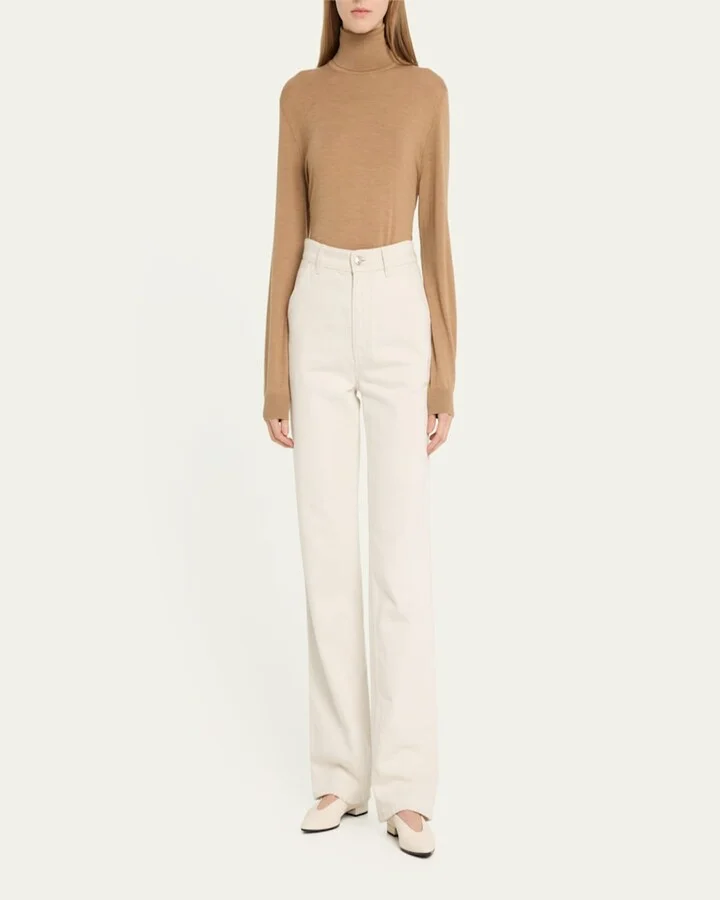 Rebecca Calfskin Ballerina Flats - Image 2