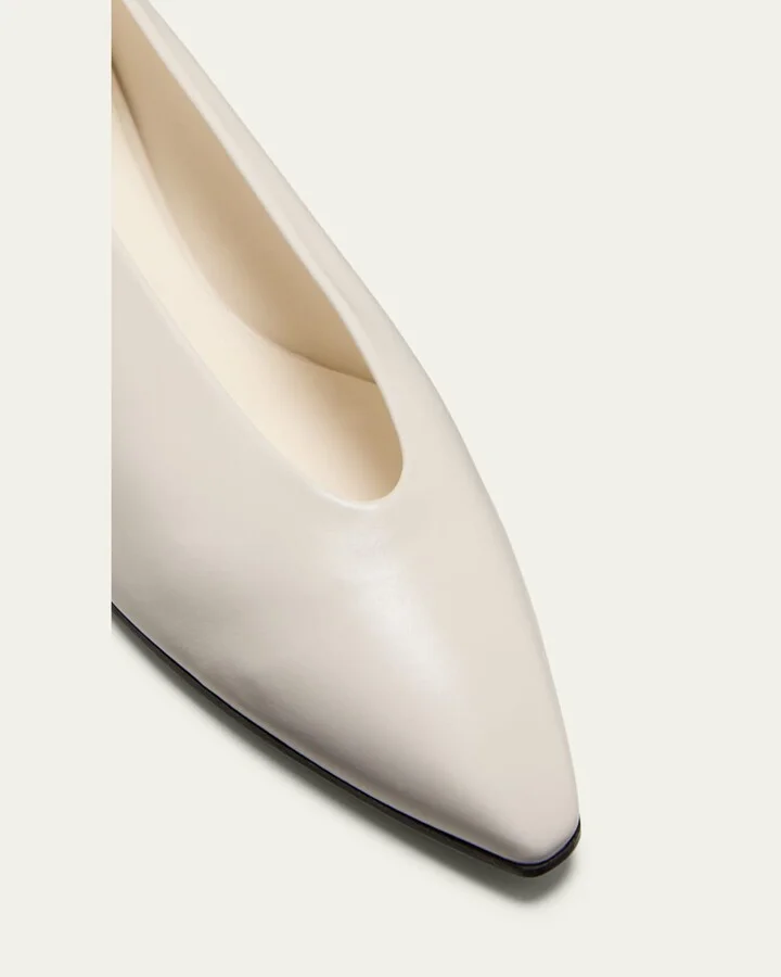 Rebecca Calfskin Ballerina Flats - Image 5