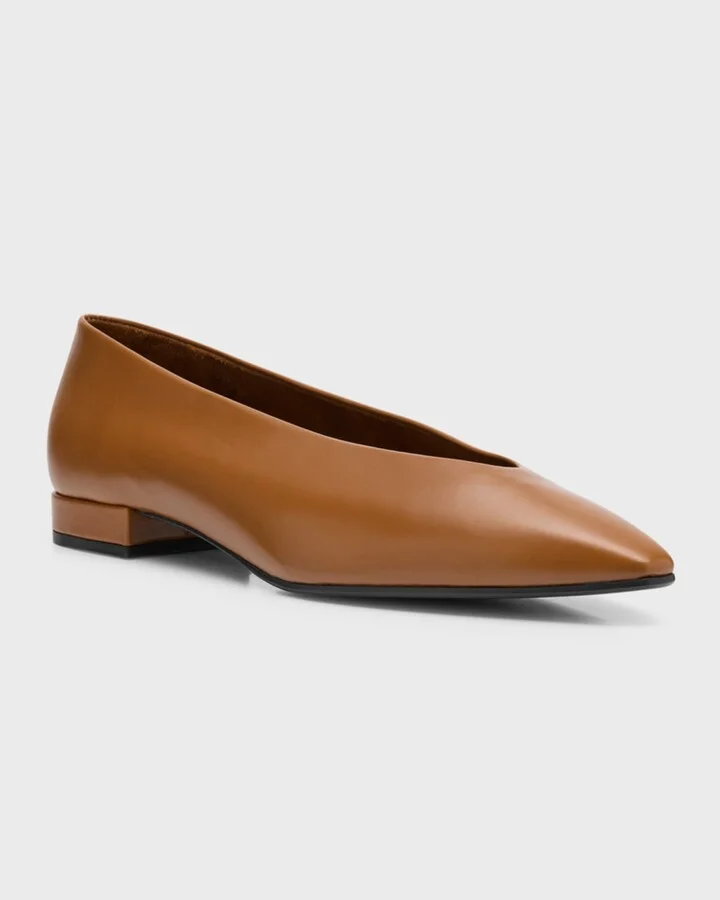 Rebecca Calfskin Ballerina Flats - Image 2