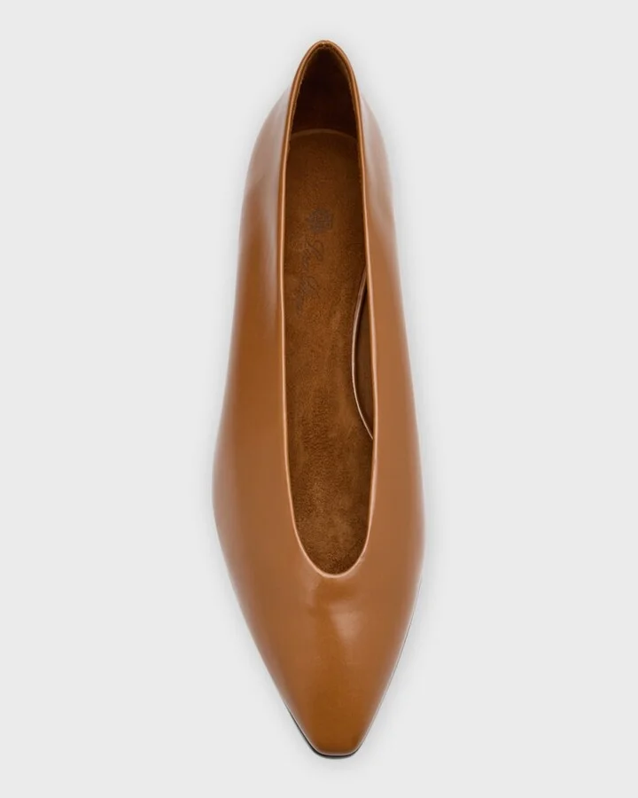 Rebecca Calfskin Ballerina Flats - Image 8