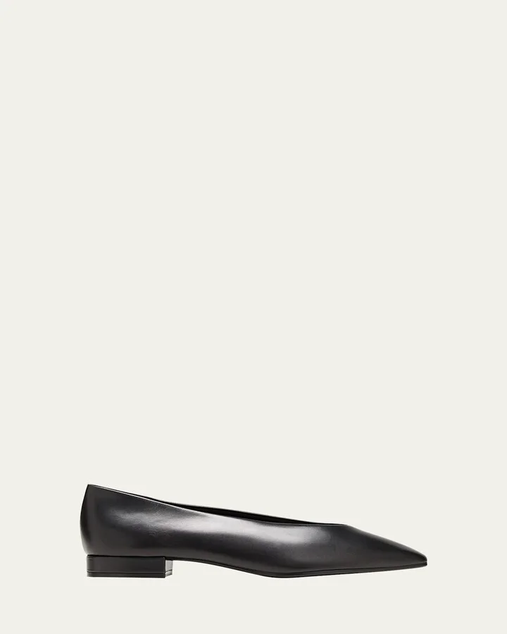 Rebecca Calfskin Ballerina Flats