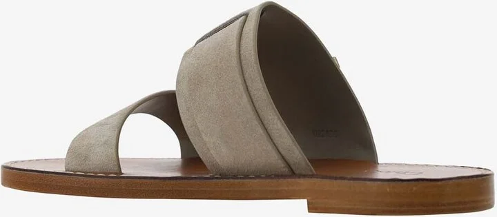 Rebecca Leather Slides - Image 2