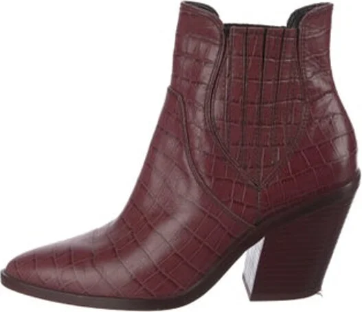 Animal Print, Burgundy