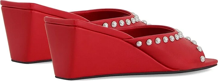 Rebecca Minkoff Leather Wedge Sandal - Image 2