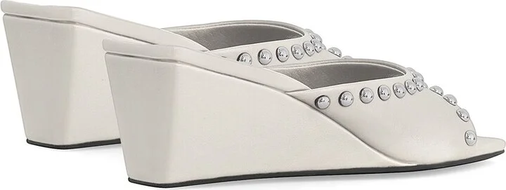 Rebecca Minkoff Leather Wedge Sandal - Image 2