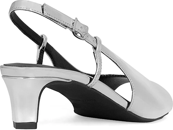 Rebecca Minkoff Slingback Leather Sandal - Image 2