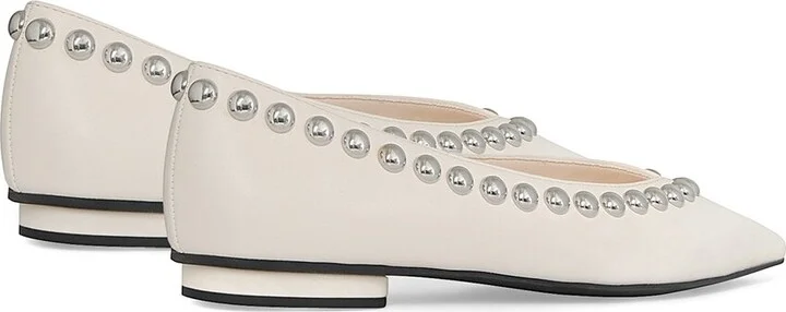 Rebecca Minkoff Studded Leather Ballet Flat - Image 2
