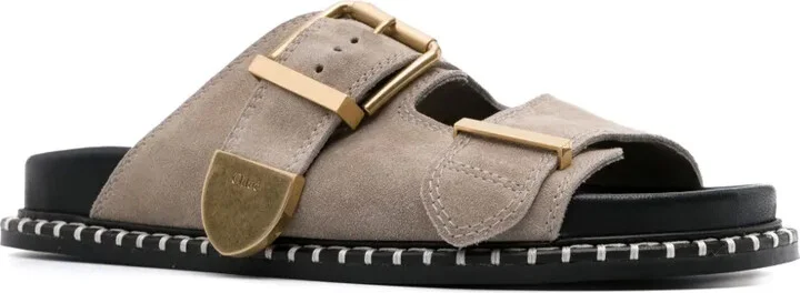 Rebecca suede slides - Image 2
