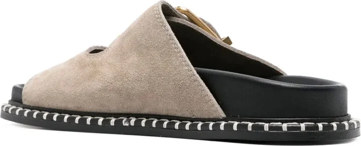 Rebecca suede slides - Image 3
