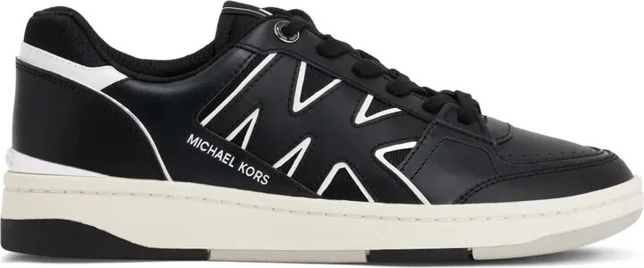 Rebel lace-up leather sneakers