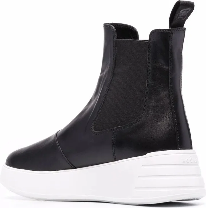 Rebel leather Chelsea boots - Image 3