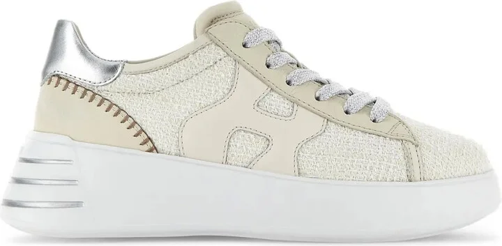 Rebel logo-appliqué sneakers