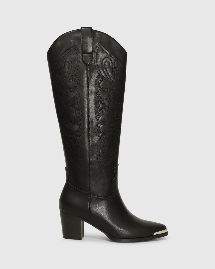 Rebelle Knee High Western Boot