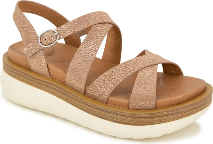 Rebha Strappy Wedge Sandal