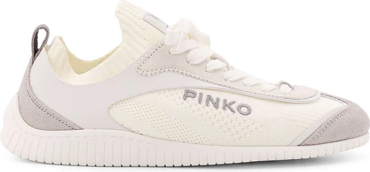 Reby 03 Knit And Leather Sneakers