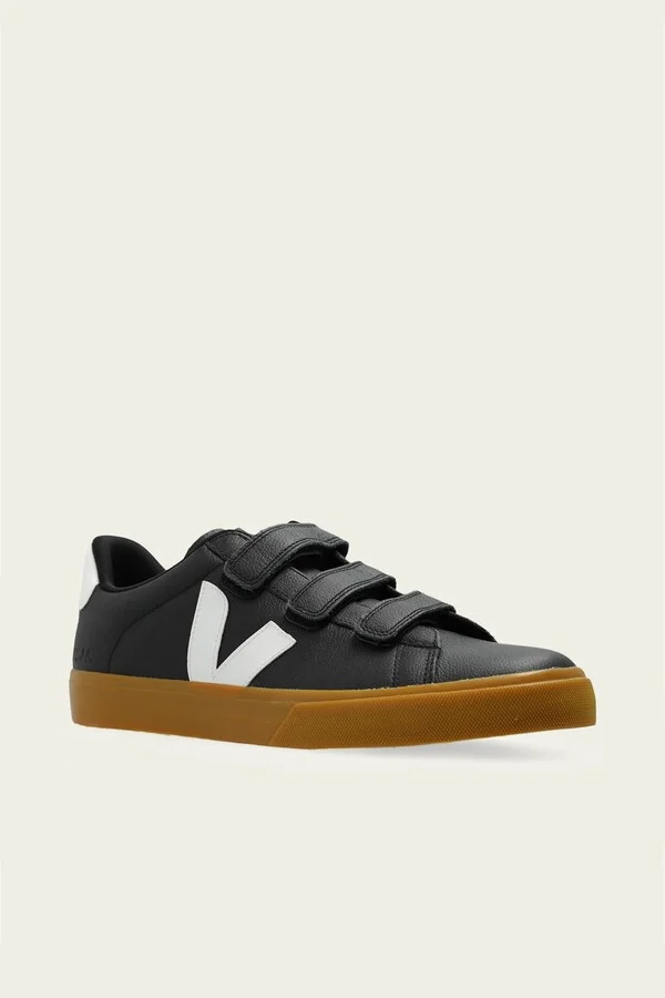 Recife Chromefree Leather Men Sneaker in Black White - Image 2