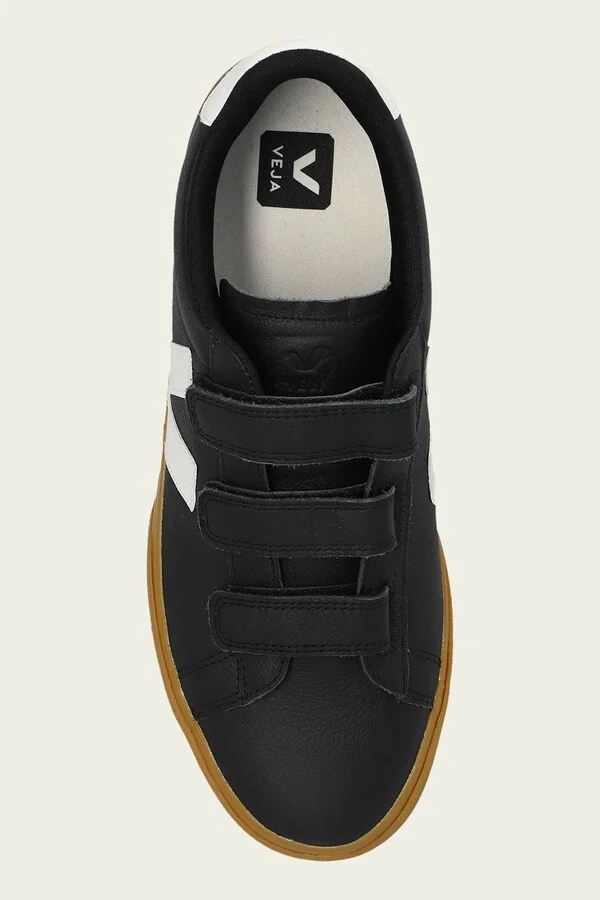 Recife Chromefree Leather Men Sneaker in Black White - Image 4