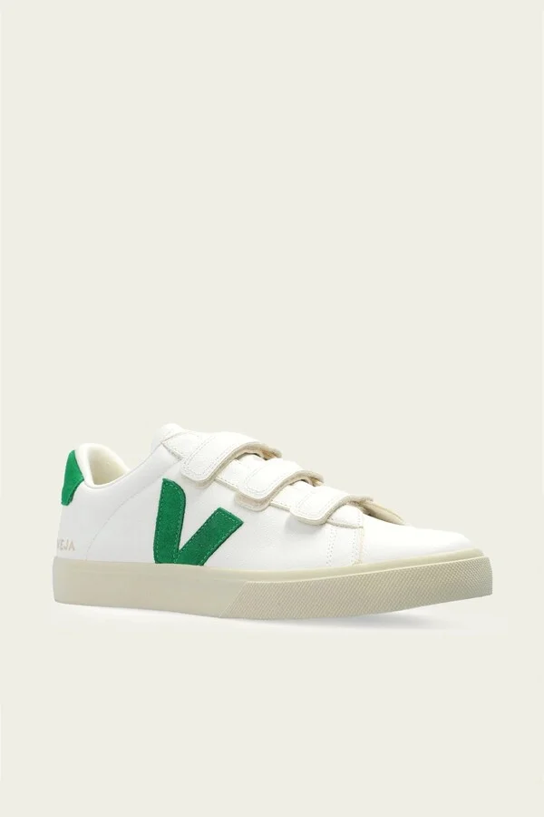 Recife Chromefree Leather Men Sneaker in White Emeraude - Image 2
