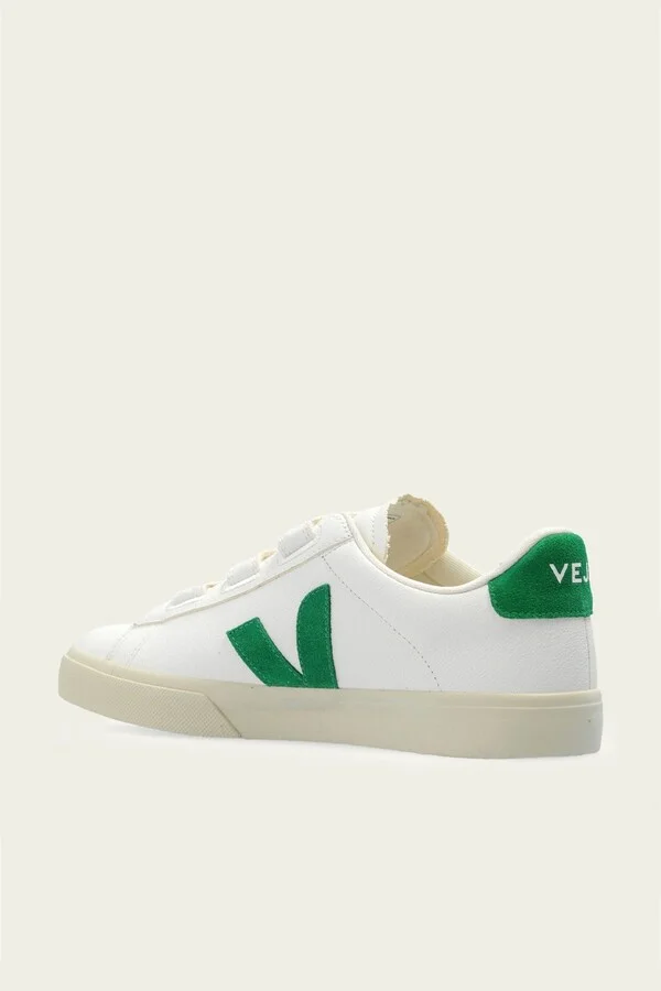 Recife Chromefree Leather Men Sneaker in White Emeraude - Image 3