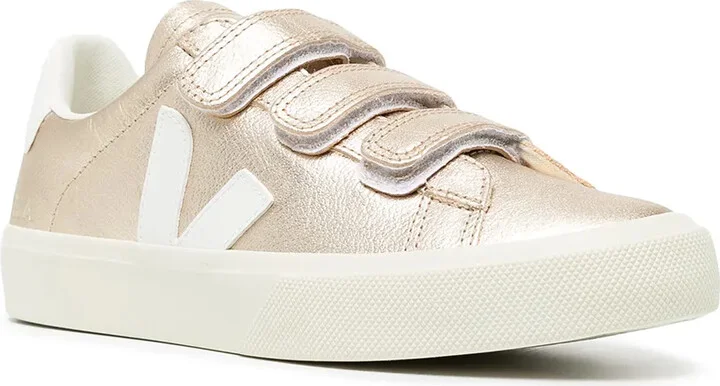 Recife Metallic Logo-Patch Sneakers - Image 2