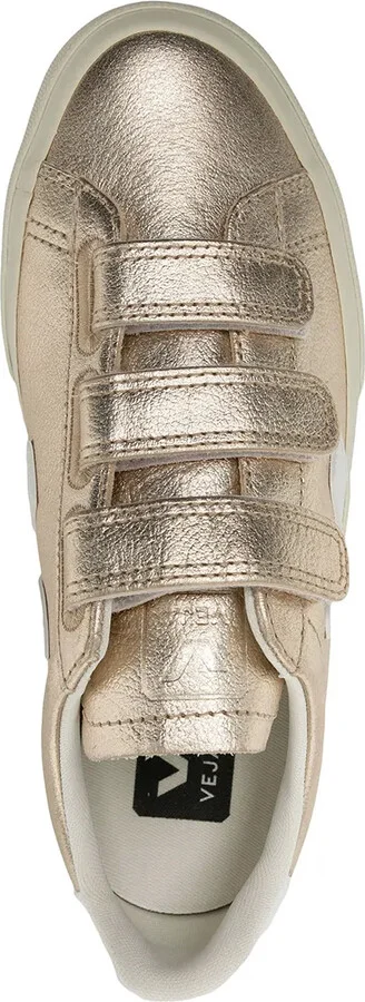 Recife Metallic Logo-Patch Sneakers - Image 4