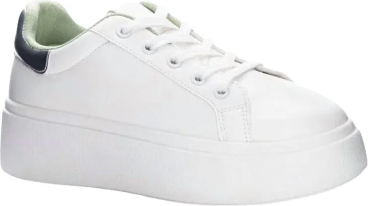 Record Sneaker In White